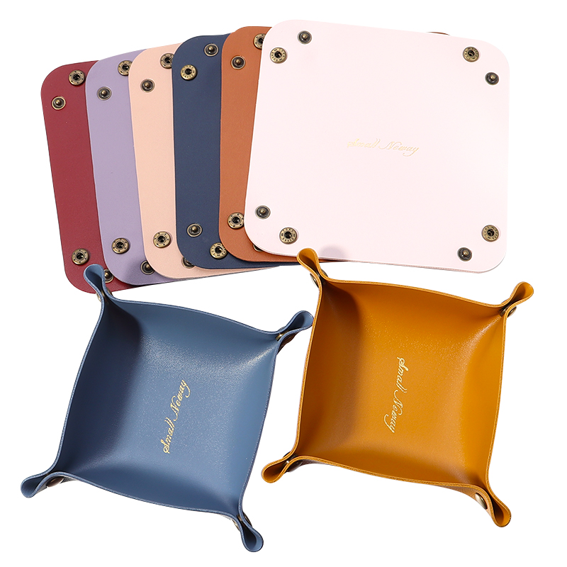 Leather Workbench - 1pc caixa de armazenamento de couro