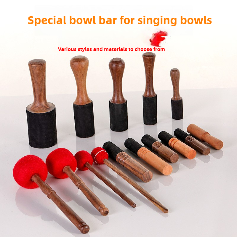 Leatherwork Mallet - Nepal tibetano cantando tigela acessórios artesanal