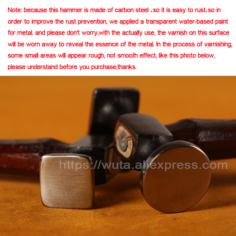 Wuta couro mallet martelo sapa - Leatherwork Mallet avaliação e preço